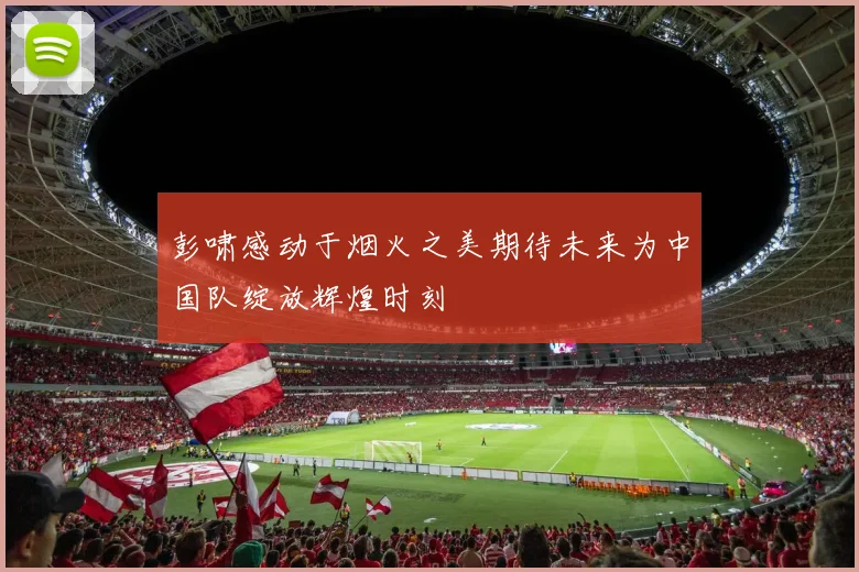 彭啸感动于烟火之美期待未来为中国队绽放辉煌时刻